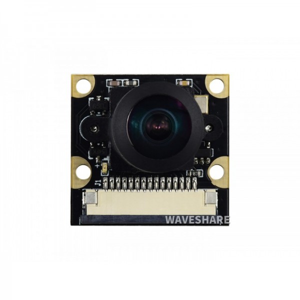 Waveshare Raspberry Pi Compatible Camera (G) - 5MP - Fisheye Lens