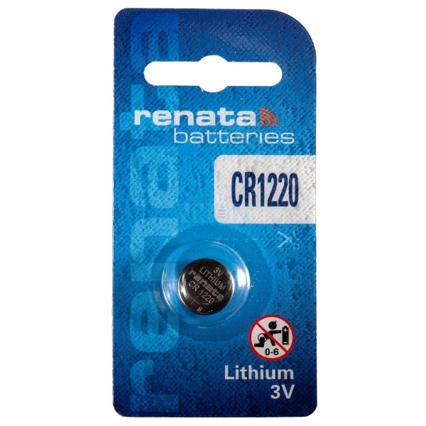 Renata CR1220 3V Lithium Batterij