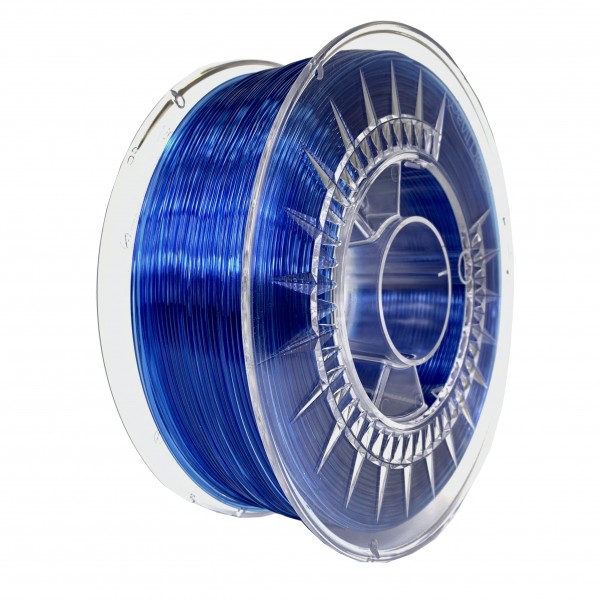 Devil Design PETG Filament 1.75mm - 1kg - Super Blue Transparent