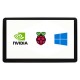 Waveshare 15.6 inch HDMI IPS-TFT-LCD (H) Display 1920*1080 pixels met Touchscreen en Behuizing - Raspberry Pi Compatible