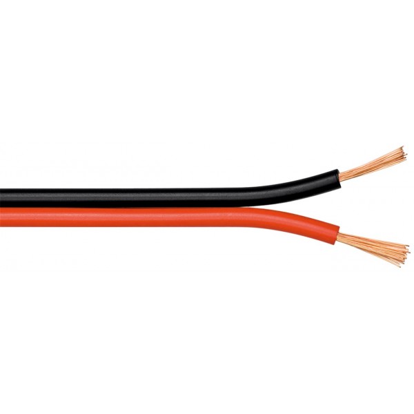 Speaker Cable - Red-Black - 0.75mm² - 10m