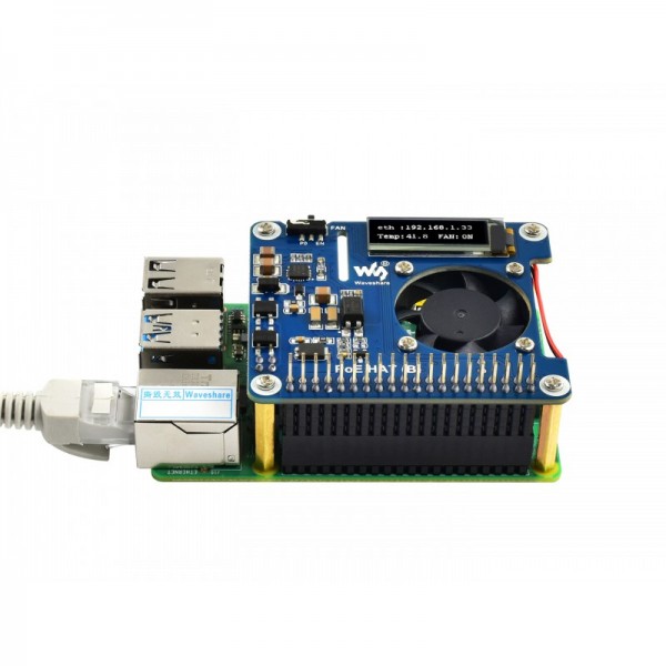Waveshare Power over Ethernet PoE HAT (B) - for Raspberry Pi