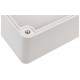 Kradex Enclosure 118x78x55mm - IP65 - Grey - Transparent - Z57JPH TM ABS