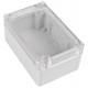 Kradex Enclosure 118x78x55mm - IP65 - Grey - Transparent - Z57JPH ABS