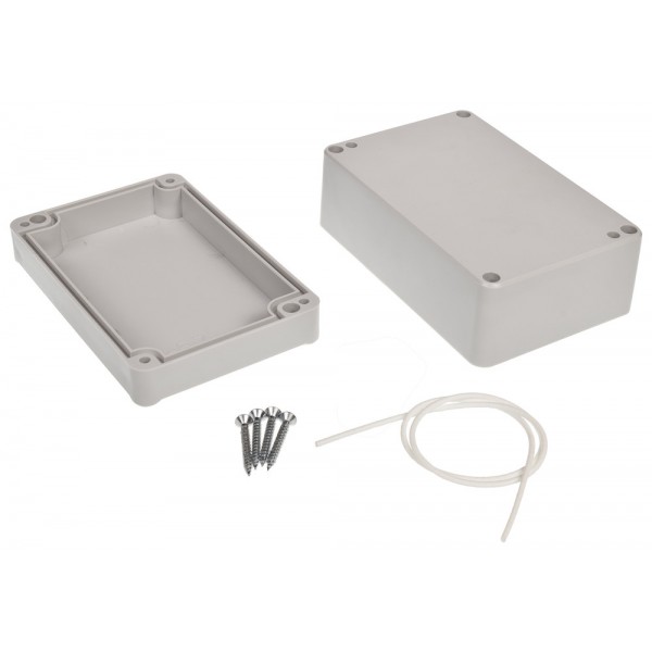 Kradex Enclosure 118x78x55mm  - IP65 - Grey - Z57JH ABS