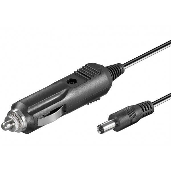 Goobay 12019 Car Cigarette Lighter to DC-jack Cable - 1.8m - 2.5A