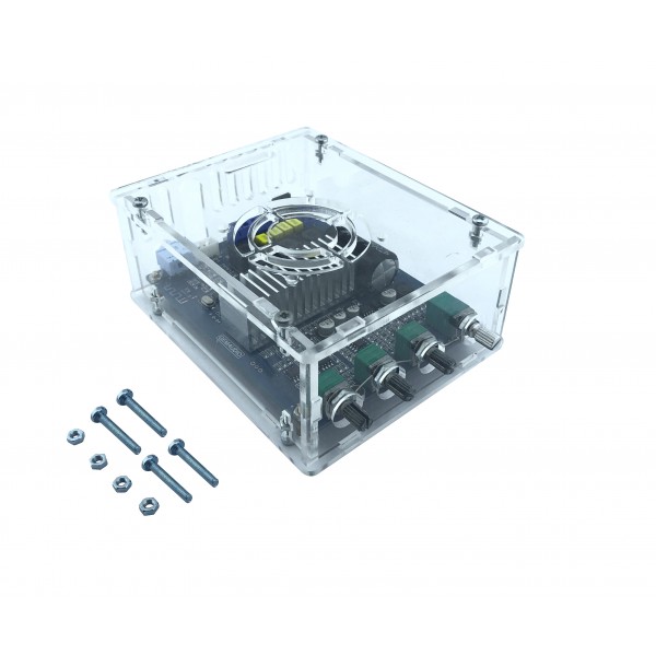 Case for TPA3116 2x50W Audio Amplifier - Bass-Mid-Treble Control