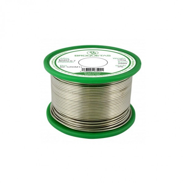 Premium Soldeertin 1.0mm - 100g - Loodvrij