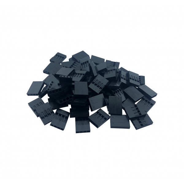 DuPont Compatible Plastic Connector Housing - 4P - 1000 pieces