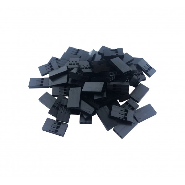 DuPont Compatible Plastic Connector Housing - 3P - 1000 pieces
