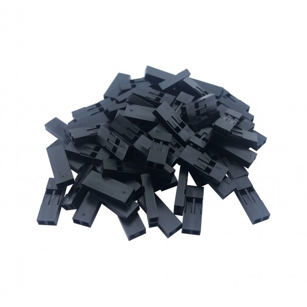 DuPont Compatible Plastic Connector Housing - 2P - 2000 pieces