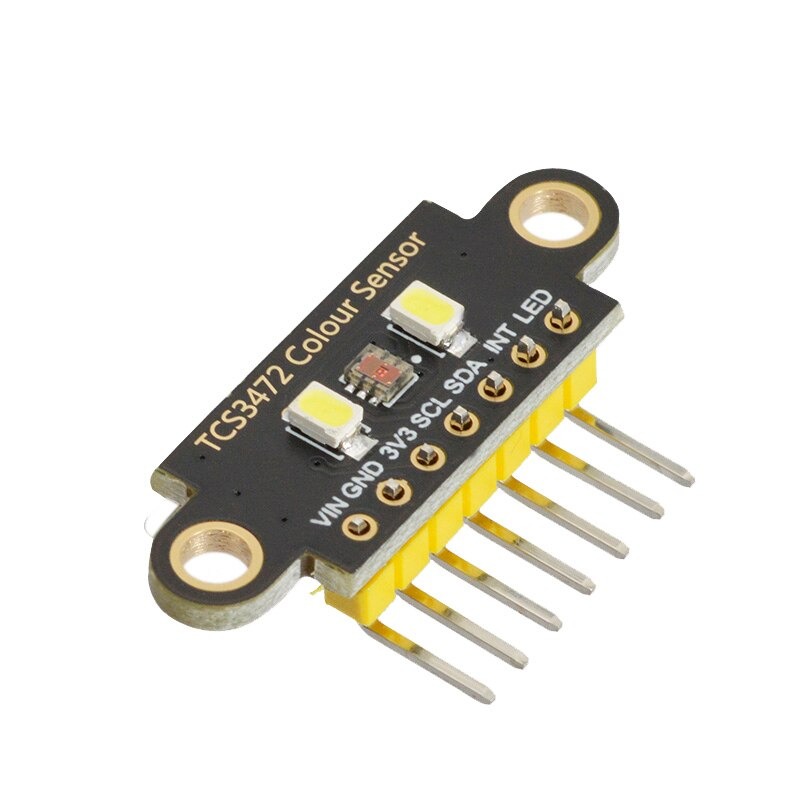 6 Stück TCS34725 Farbsensor RGB Modul – I²C, Digitaler Farb- & Helligkeitssensor, Für Arduino & Raspberry Pi