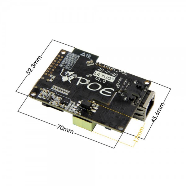 LilyGO TTGO T-Internet PoE ESP32 - LAN8720A