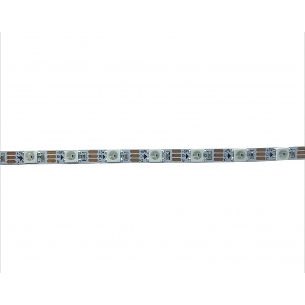 WorldSemi WS2812B Digitale 5050 RGB LED Strip - 60 LEDs 1m - 5.5mm