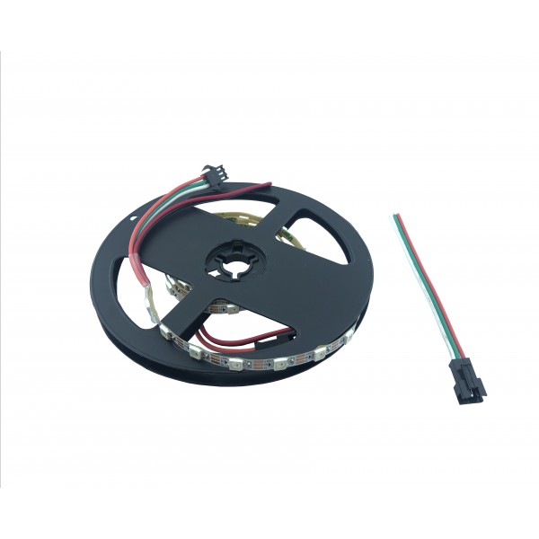 WorldSemi WS2812B Digitale 5050 RGB LED Strip - 60 LEDs 1m - 5.5mm