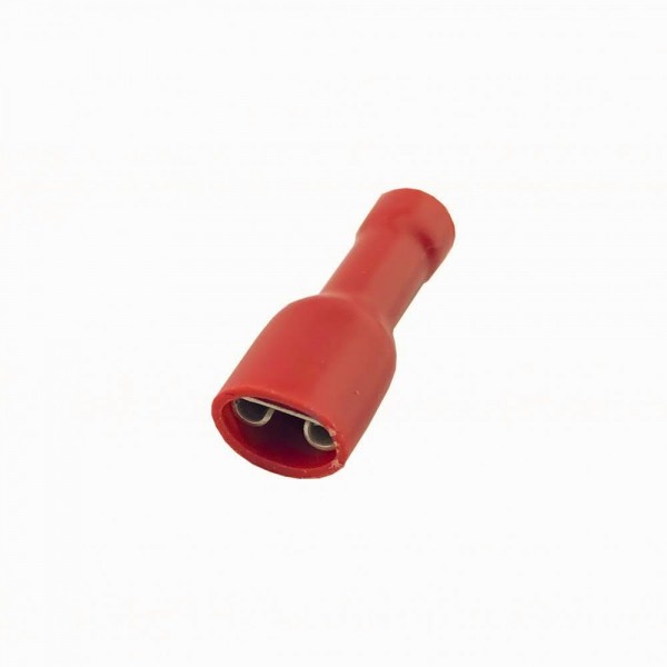 Disconnect Cable Lug Female - 0.5-1.5mm² - 4.8x0.5mm - Insulated