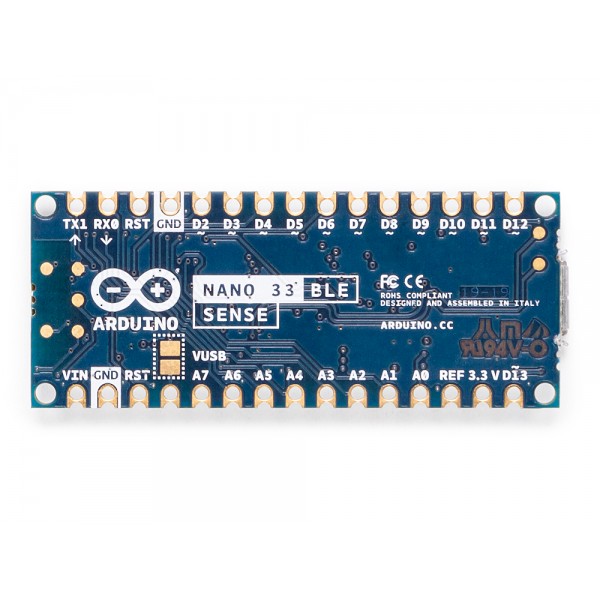 Arduino Nano 33 BLE Sense - Losse Headers