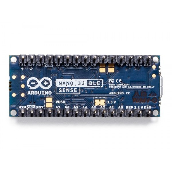 The New Arduino Nano 33 BLE Sense Rev2 TinyML Dev Board