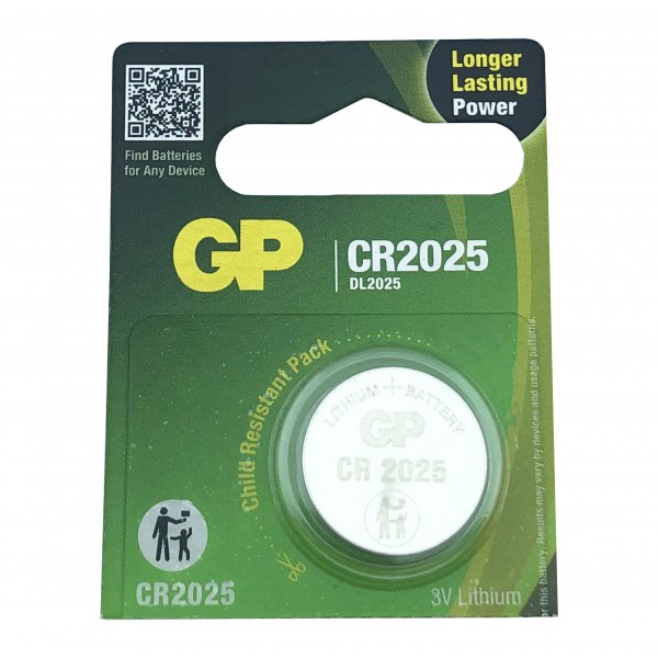 GP CR2025 3V Lithium Batterij