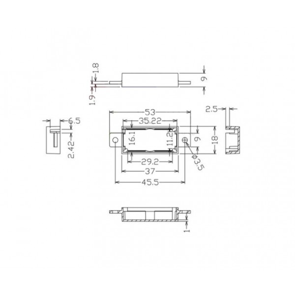 Speaker Set - 8Ω 2W - met JST-PH Compatible Connector