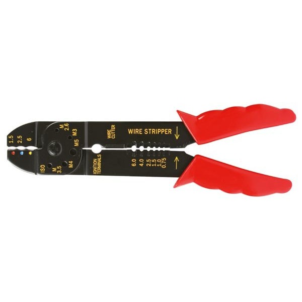 Krimptang 4-in-1 - Krimper - Vijsknipper - Draadknipper en -stripper