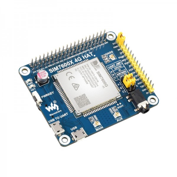 Waveshare SIM7600G-H 4G HAT - voor Raspberry Pi