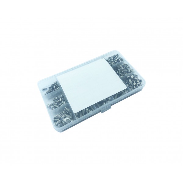 Bout en Moer Set - M3-M4-M5 - 500 stuks