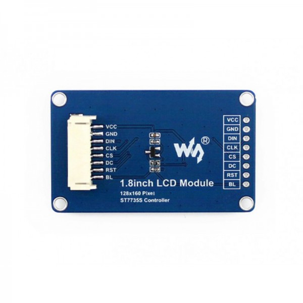 Waveshare 1.8 inch TFT-LCD Display - 128*160 Pixels - SPI