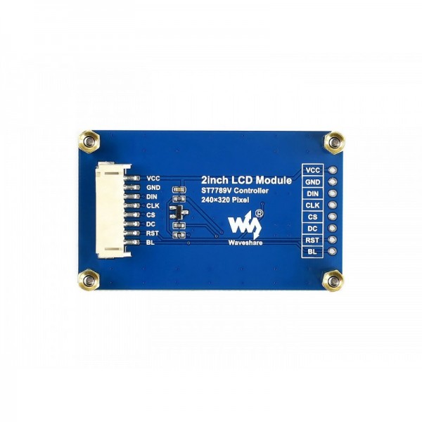 Waveshare 2 inch IPS-TFT-LCD Display - 240*320 Pixels - SPI
