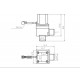 Solenoid Valve - Latching - 5V - Nylon - G1/2
