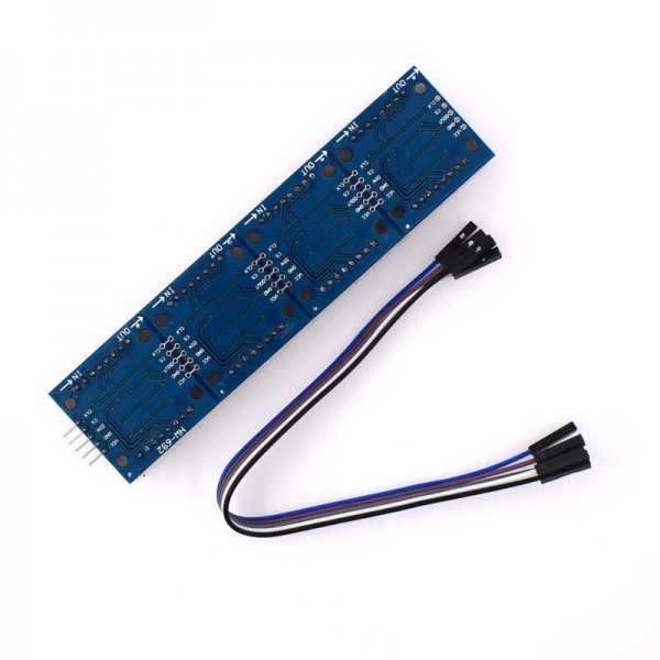 LED Matrix 32x8 met MAX7219 Module