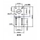 Bracket for Stepper Motor - 42mm - NEMA17 - Straight