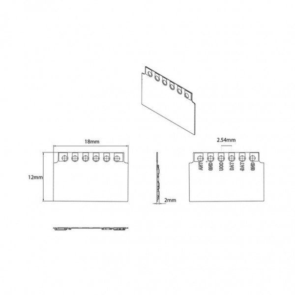 R2 433MHz RF Receiver - 2.2-3.6V - Low Power