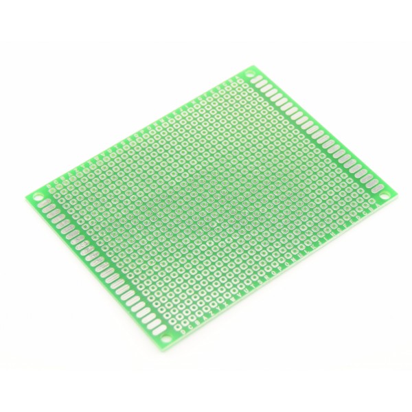 Experimenteer-printplaat 7cm*9cm - Enkelzijdig