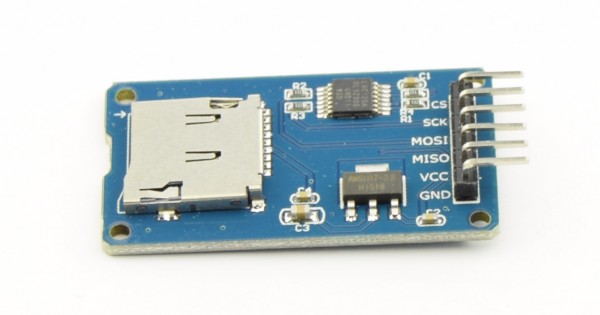 microSD Card Adapter Module 3.3V-5V with Level Shifter - microSDADAP