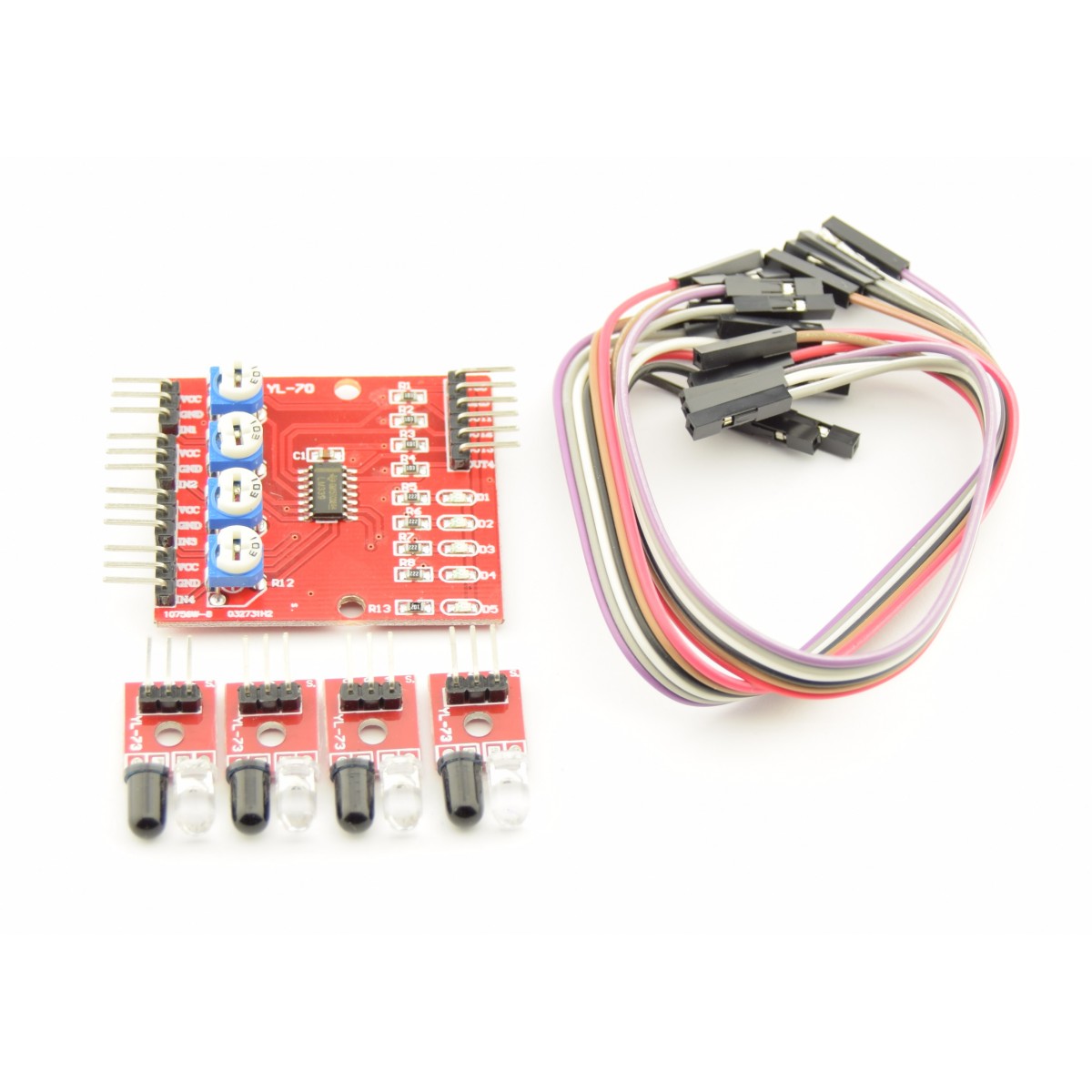 Infrared Object Detection sensor 4-channel - 4CHIRSENSOR