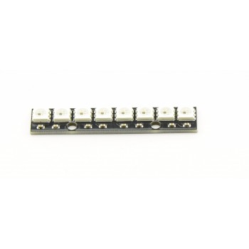 WS2812B Digitale 5050 RGB LED - Printplaat 8 LEDs Zwart