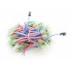 WS2811 Digital 8mm RGB LED String - IP68 Waterproof 50 pieces
