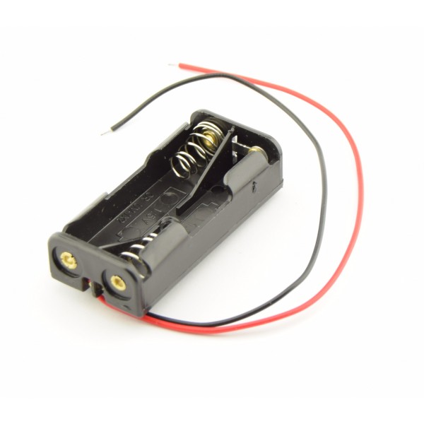 2x AAA Battery Holder with Loose Wires