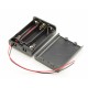 3x AA Battery Box with Loose Wires and Switch