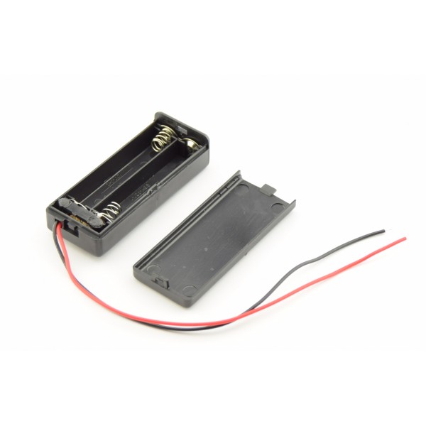 2x AAA Battery Box with Loose Wires and Switch