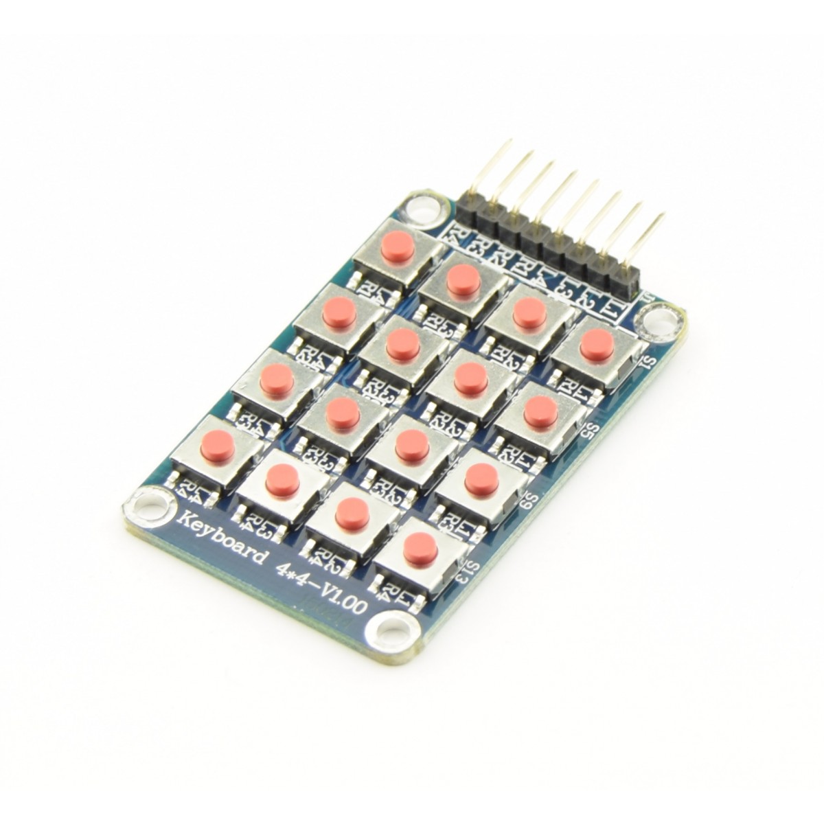 Keypad 4x4 matrix - Microswitch - KEY4x4MICROPCB