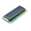 LCD Display 16*2 karakters met witte tekst en blauwe backlight