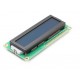 LCD Display 16*2 karakters met witte tekst en blauwe backlight