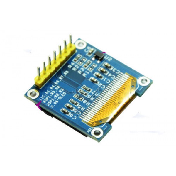 0.96 inch OLED Display 128*64 Pixels Blauw - SPI