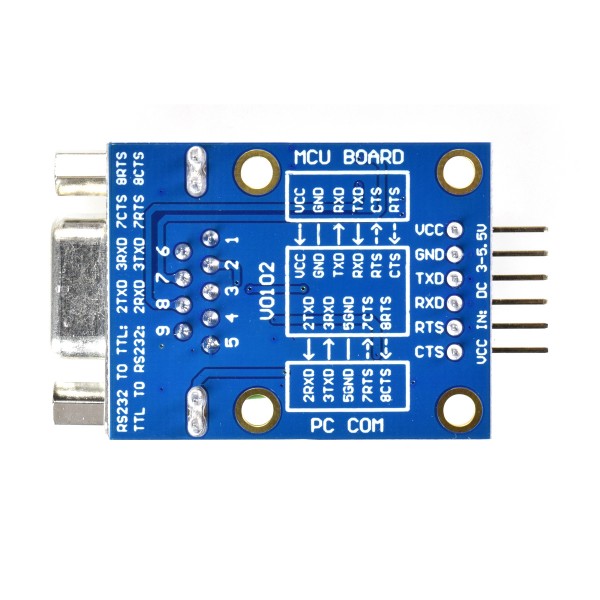 SP3232-MAX3232 RS232 naar UART Module - Mount