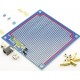 Experiment PCB 9.5cm*9.5cm - Double-sided with Accessories