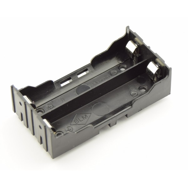 2x 18650 Batterijhouder voor Printplaat