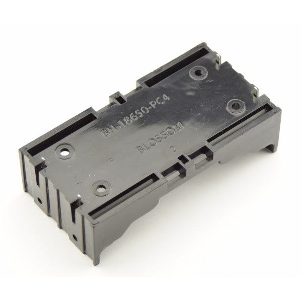 2x 18650 Batterijhouder voor Printplaat