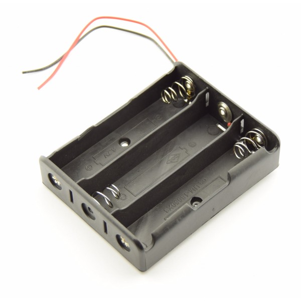 3x 18650 Batterijhouder met Losse Draden